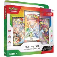Pokemon First Partner Illustration Collection 1 met 2 boosters