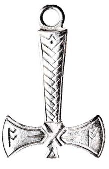 Trove of Valhalla hanger Viking Axe