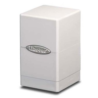 Satin Tower Box White