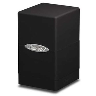 Satin Tower Box Black