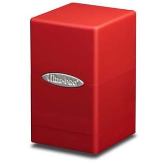 Satin Tower Box Red