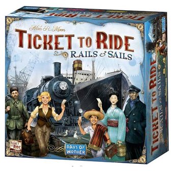 Ticket to Ride Rails &amp; Sails Nederlands