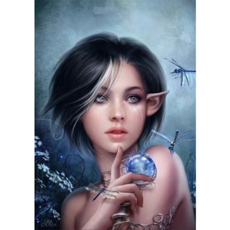 Puzzel Cris Ortega, The Curse of the Dragonfly van 1000 stukjes