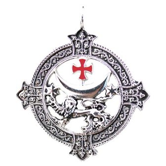 Knights Templar hanger Templar Lion