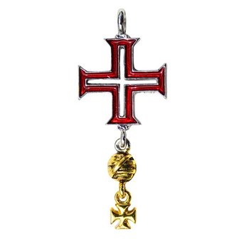 Knights Templar hanger Tomar Cross 