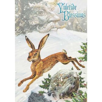 Briar kerstkaart Midwinter Rune Hare