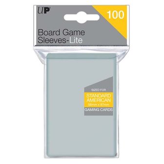 Boardgame Sleeves Lite per 100 stuks