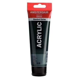 Amsterdam Acrylverf Sapgroen 623 in tube van 120ml