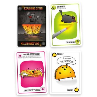 Exploding Kittens Nederlandstalige Versie open