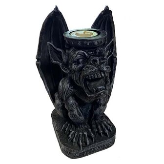 Gargoyle Waxinelicht op hoofd