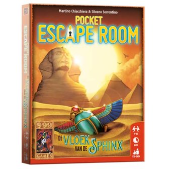 Escape Room spel De Vloek van de Sphinx