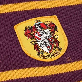 Harry Potter Shawl Gryffindor Bordeaux 190 cm met Patch