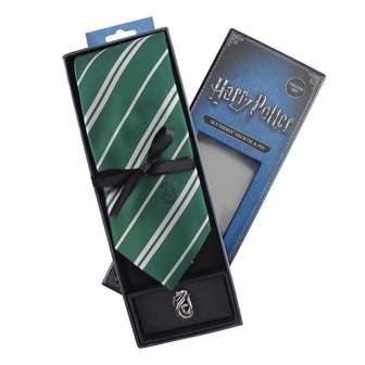 Harry Potter Stropdas en Pin Deluxe Box Slytherin