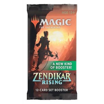  Magic: the Gathering: Zendikar Rising set booster met 12 kaarten