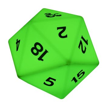 D20 Colour Change Light groen