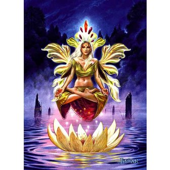 Briar wenskaart Venus of the Lotus