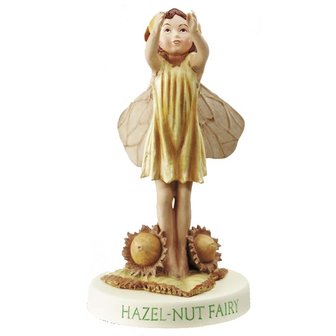 Flower Fairies, Hazelnoot Fairy, op voetje