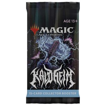  Magic: the Gathering: Kaldheim Collector booster met 16 kaarten