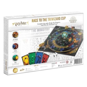 Harry Potter Board Game Race to the Triwizard Cup Achterkant