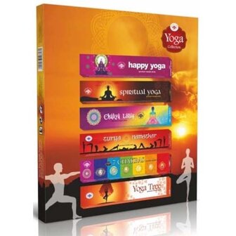 Yoga Collection Giftpack met 6 pakjes wierook