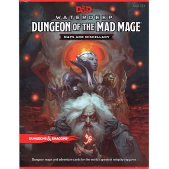 Dungeons & Dragons Adventure Waterdeep: Dungeon of the Mad Mage Maps & Miscelany