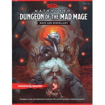 Dungeons &amp; Dragons Adventure Waterdeep: Dungeon of the Mad Mage Maps &amp; Miscelany