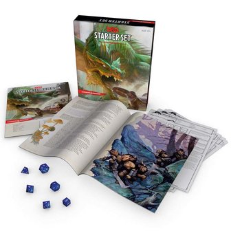 D&amp;D RPG Starter Set 5.0 open