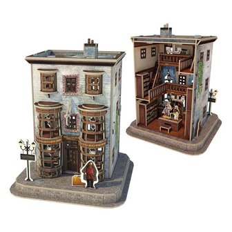 Harry Potter 3D Diagon Alley Set Achterkant