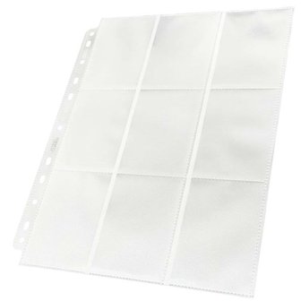 18-Pocket white Pages Side Loading