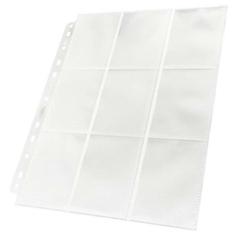 18-Pocket white Pages Side Loading