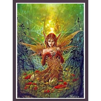Art Mythical Prints Cobweb Fairy van Briar