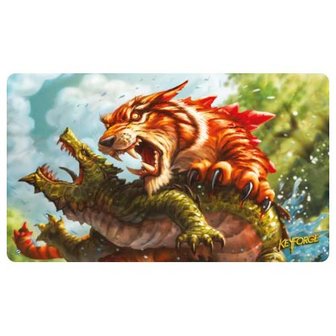 Keyforge Mightu Tiger Playmat