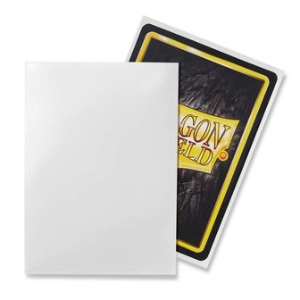 Dragonshield Cards Sleeves Standaard White per 100 stuks voorbeeld