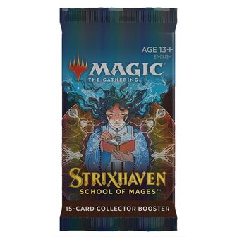 Magic: the Gathering: Strixhaven School of Mages collector booster met 15 unieke kaarten