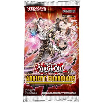 Yu-Gi-Oh! Ancient Guardians Booster met 7 kaarten