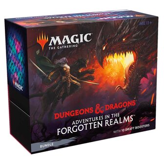  Magic: the Gathering: Dungeons &amp; Dragons Forgotten Realms Bundle met 10 boosters