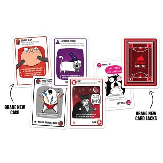 Exploding Kittens Party Pack Engelstalige Versie open