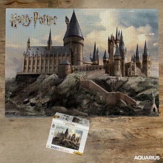 Harry Potter Puzzel Hogwarts van 3000 stukjes Compleet