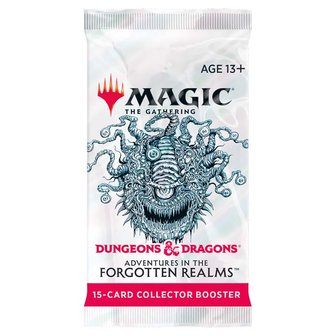  Magic: the Gathering: Dungeons &amp; Dragons Forgotten Realms Collector Booster met 15 kaarten