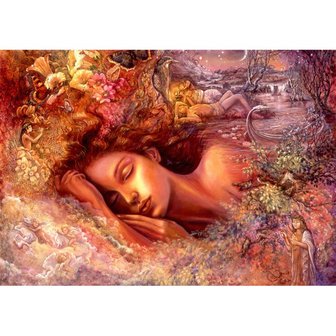 Puzzel Psyche&#039;s Dreams van Josephine Wall van 1000 stukjes