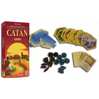 Kolonisten van Catan 5-6 spelers (Uitbreiding) inhoud