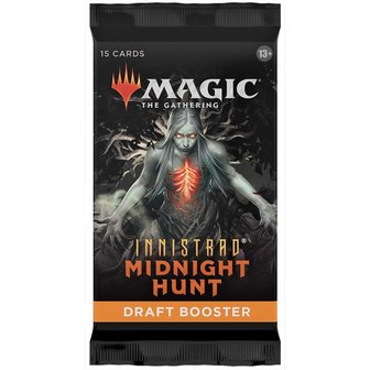 Innistrad: Midnight Hunt Draft Booster met 15 kaarten