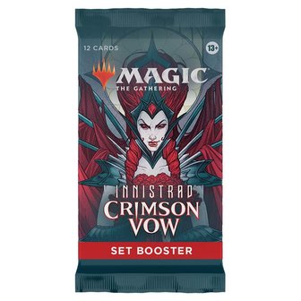 Magic: the Gathering: Innistrad: Crimson Vow Set Booster met 12 kaarten
