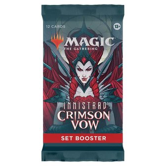 Magic: the Gathering: Innistrad: Crimson Vow Set Booster met 12 kaarten