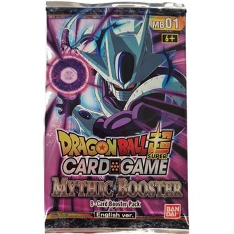 Dragon Ball Mythic Booster met 8 kaarten