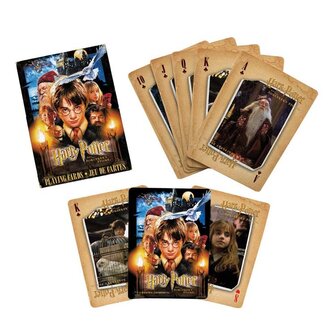 Harry Potter, The Scorcerer&#039;s Stone Playing Cards Voorbeeld