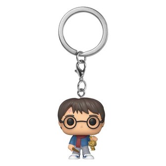 Harry Potter POP! Movies Vinyl Figure Keychain Holiday Harry Potter 4cm