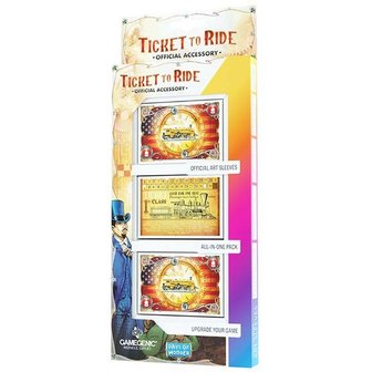 Ticket to Ride EU Art Sleeves