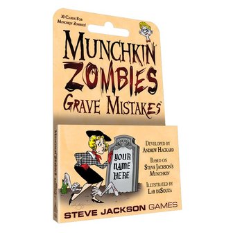 Munchkin Zombies Grave Mistakes Booster