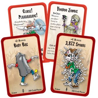 Munchkin Zombies Grave Mistakes kaarten